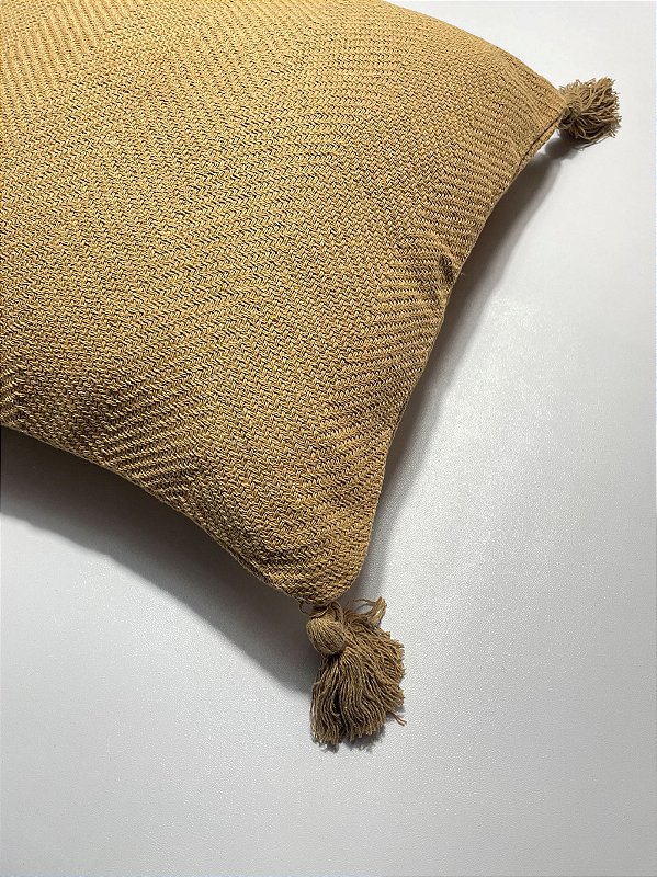 Capa para almofada Bossa quadrada caramelo