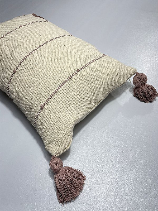 CAPA PARA ALMOFADA LULU ROSA (BAGUETE)