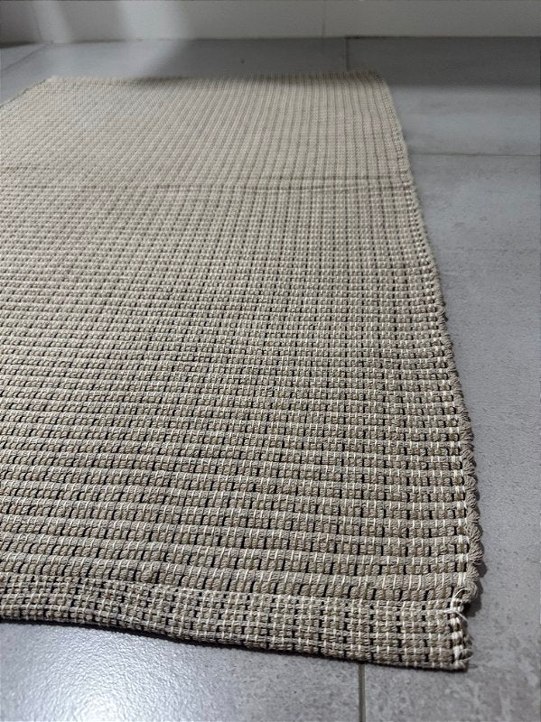 TAPETINHO TRAMA MESCLADA BEGE 50x80cm