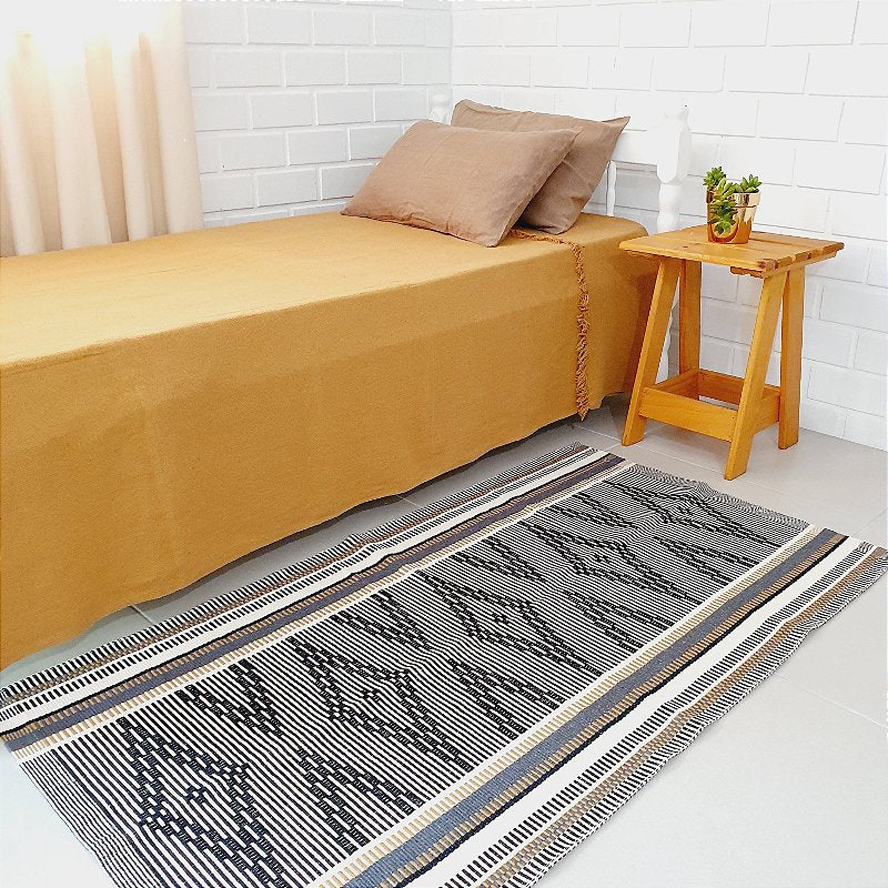 TAPETE MÉDIO CURADORIA TRIBO PRETO