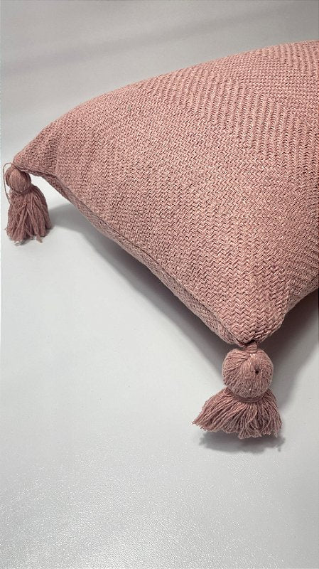 CAPA PARA ALMOFADA BOSSA BLUSH (BAGUETE)