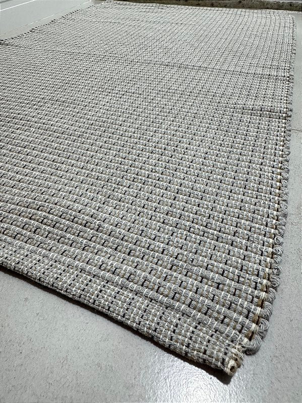TAPETINHO TRAMA MESCLADA CINZA 50x80cm