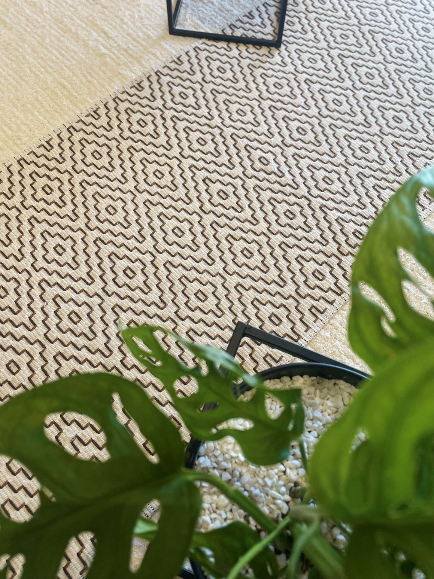 PASSADEIRA BORDADA MARROM