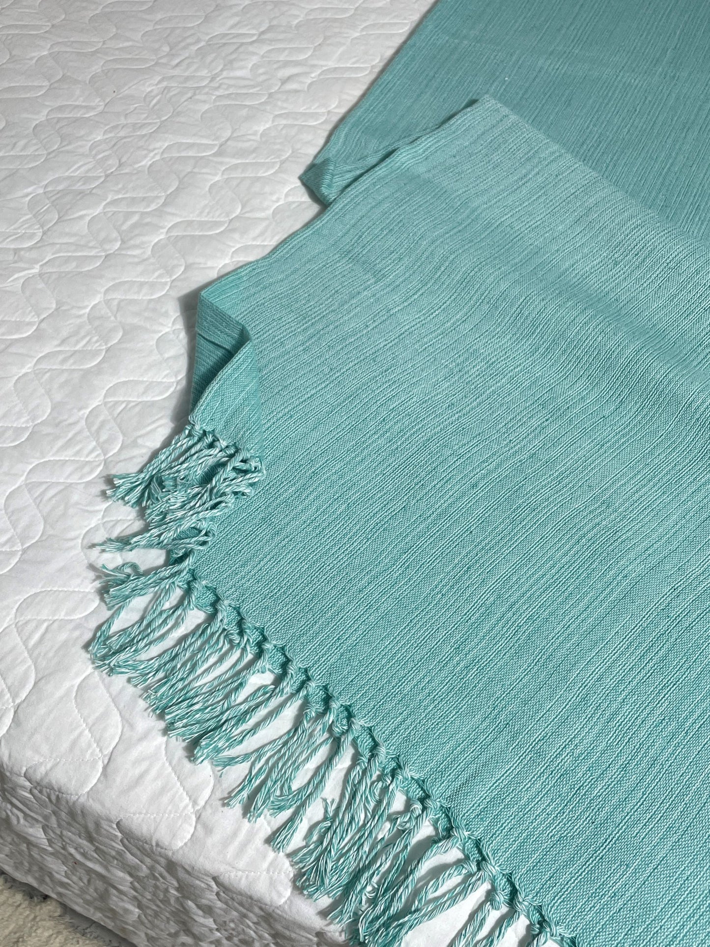 COLCHA BASIC CASAL VERDE MENTA