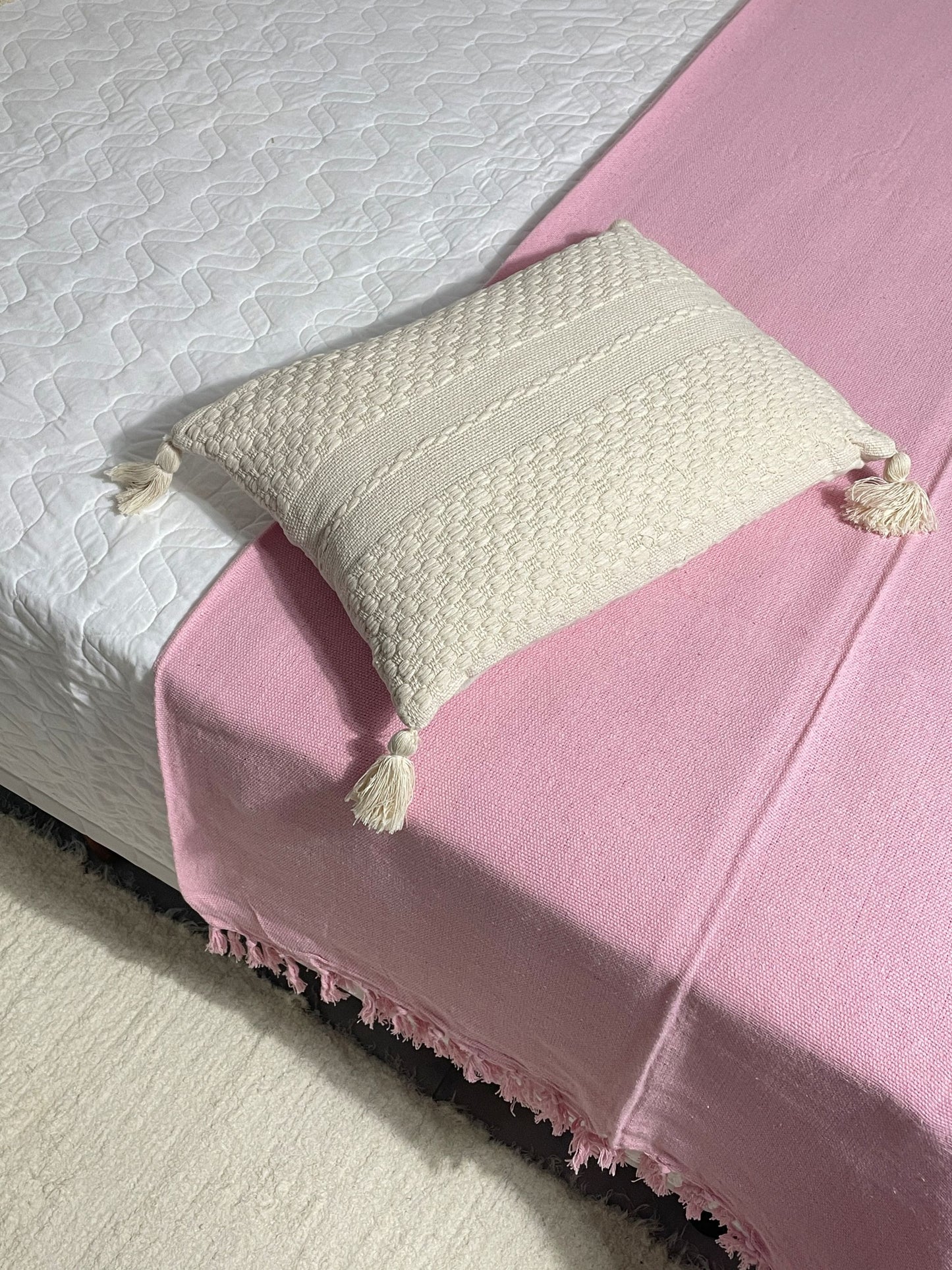 COLCHA BASIC CASAL ROSA