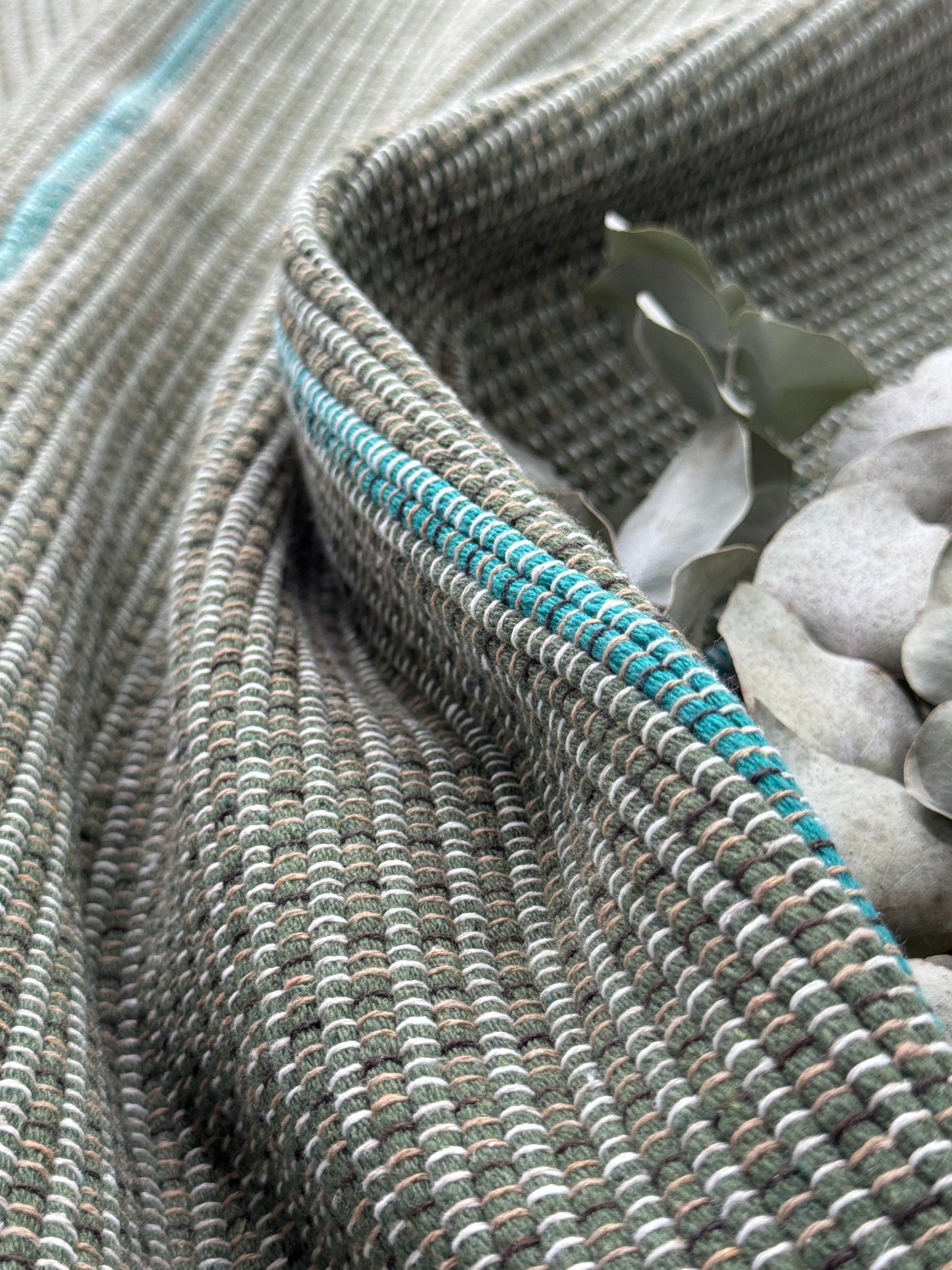 TAPETE MÉDIO BOHO GARDEN EUCALIPTO