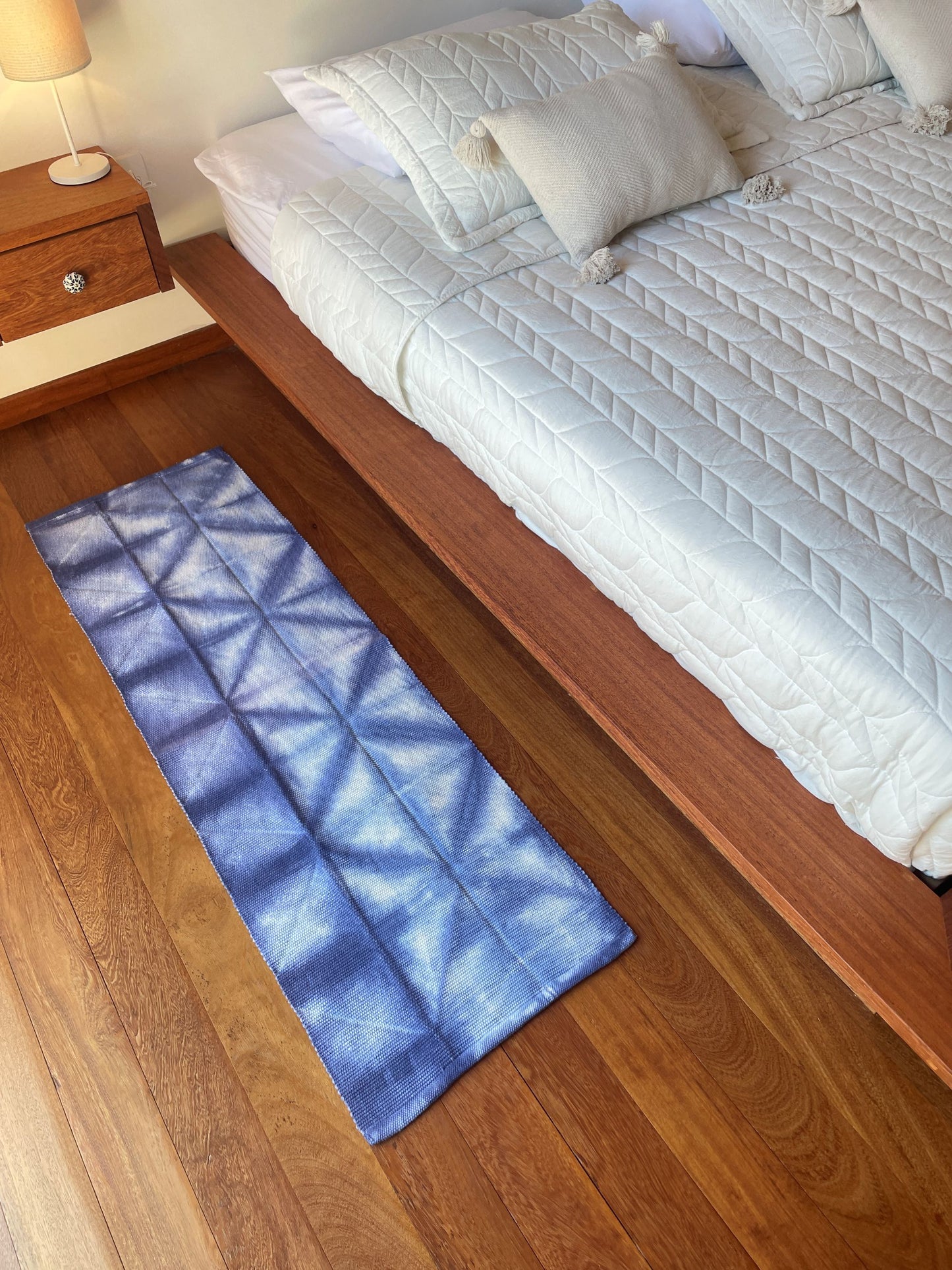 PASSADEIRA SHIBORI INDIGO TRIS