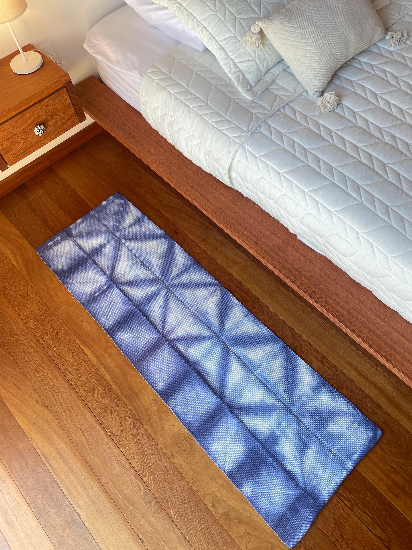 PASSADEIRA SHIBORI INDIGO TRIS