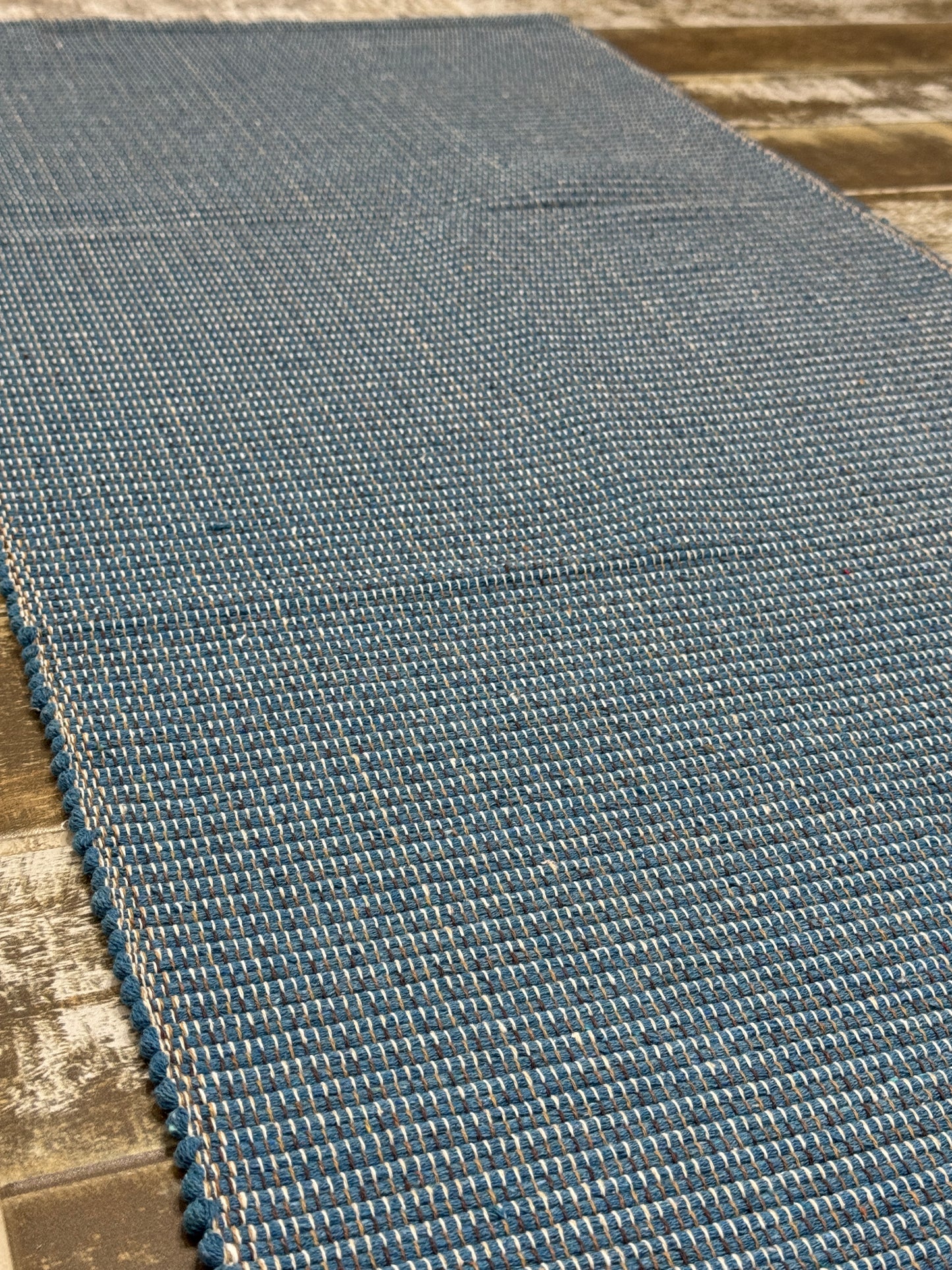 PASSADEIRA TRAMA MESCLADA AZUL 50X160cm