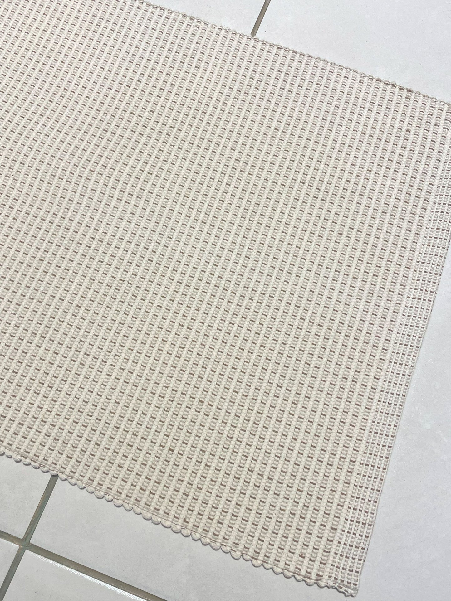 PASSADEIRA CRU COM TRAMA BEGE 50x150cm