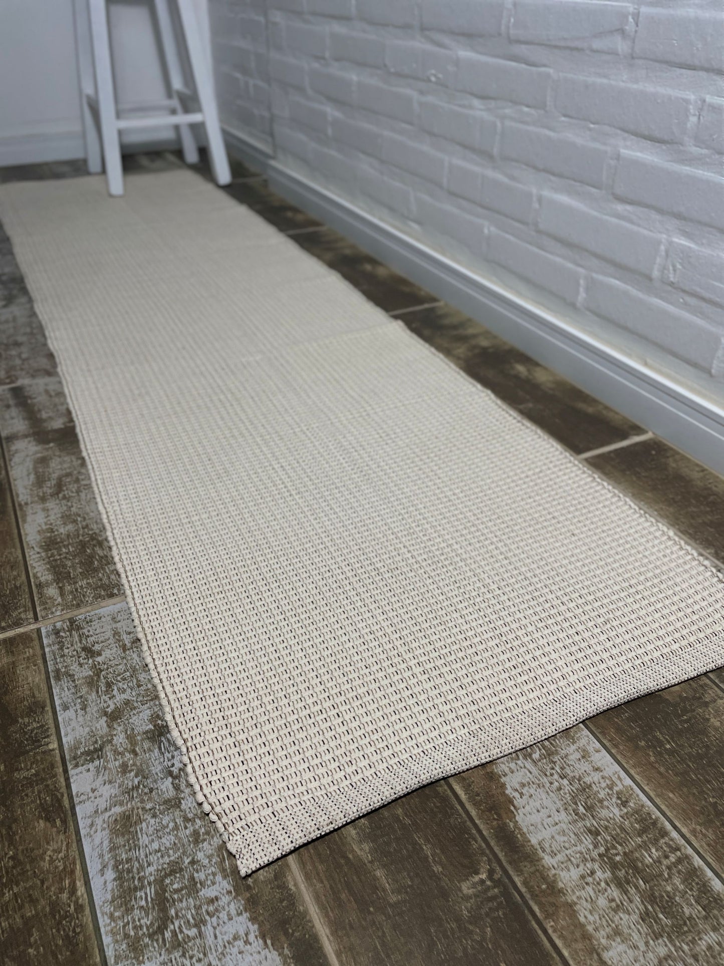 PASSADEIRA LONGA TRAMA MESCLADA CRUA 50x200cm