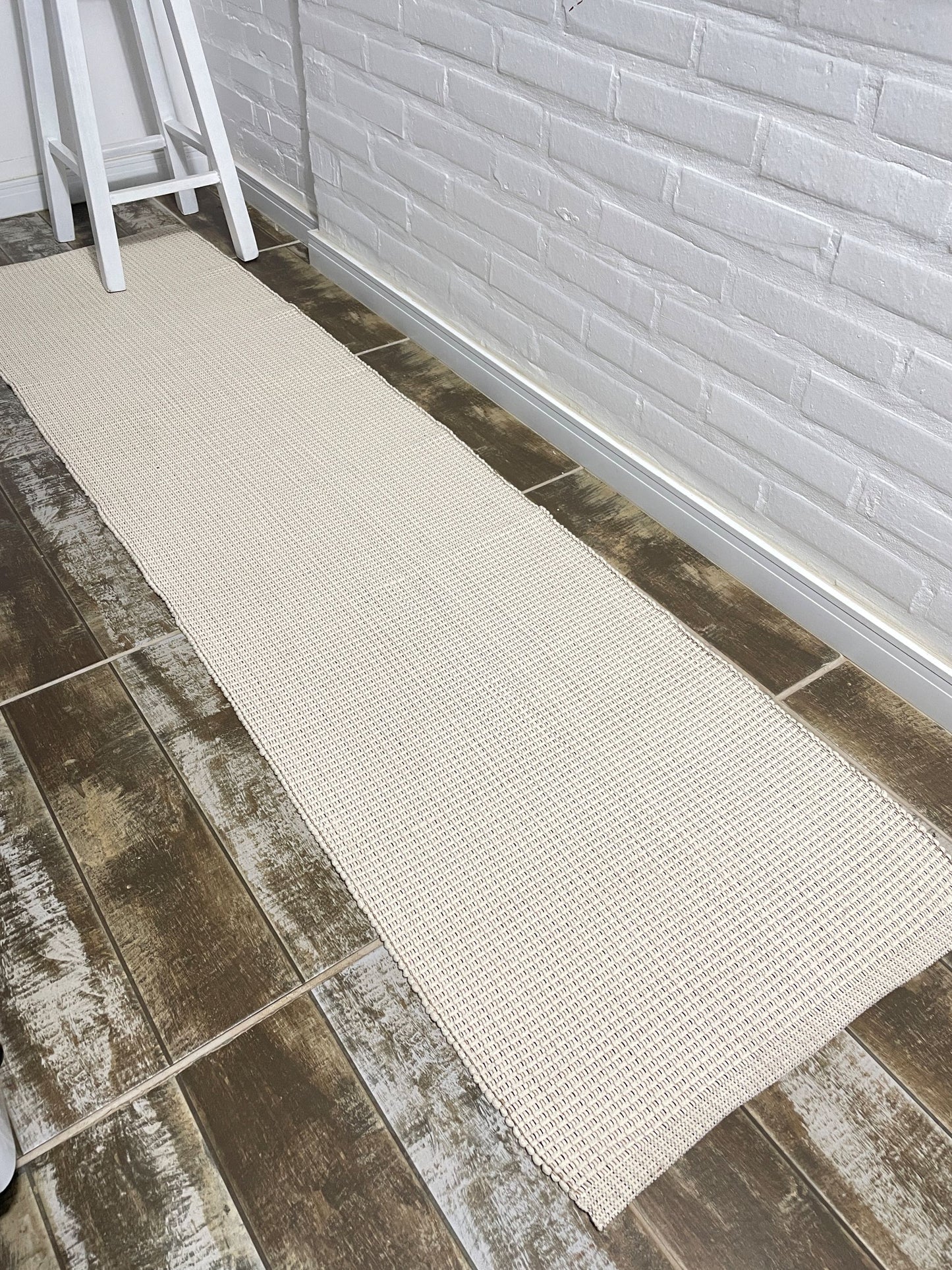 PASSADEIRA LONGA TRAMA MESCLADA CRUA 50x200cm