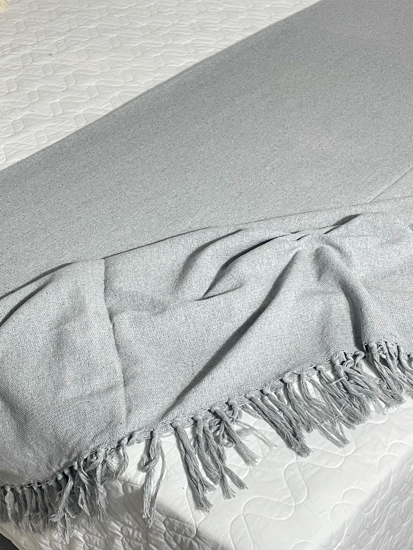 COLCHA BASIC QUEEN CINZA