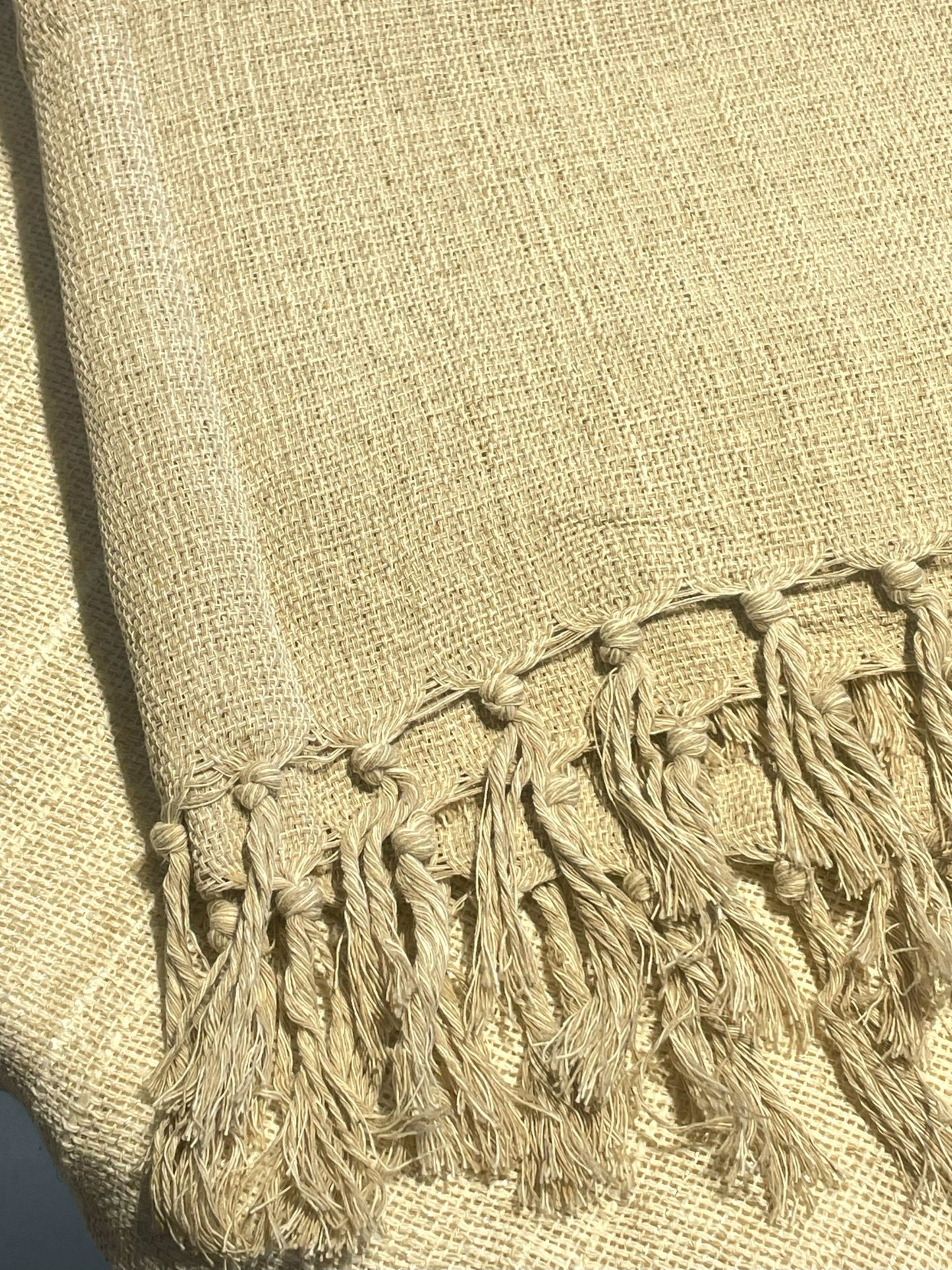 COLCHA BASIC QUEEN BEGE MESCLA