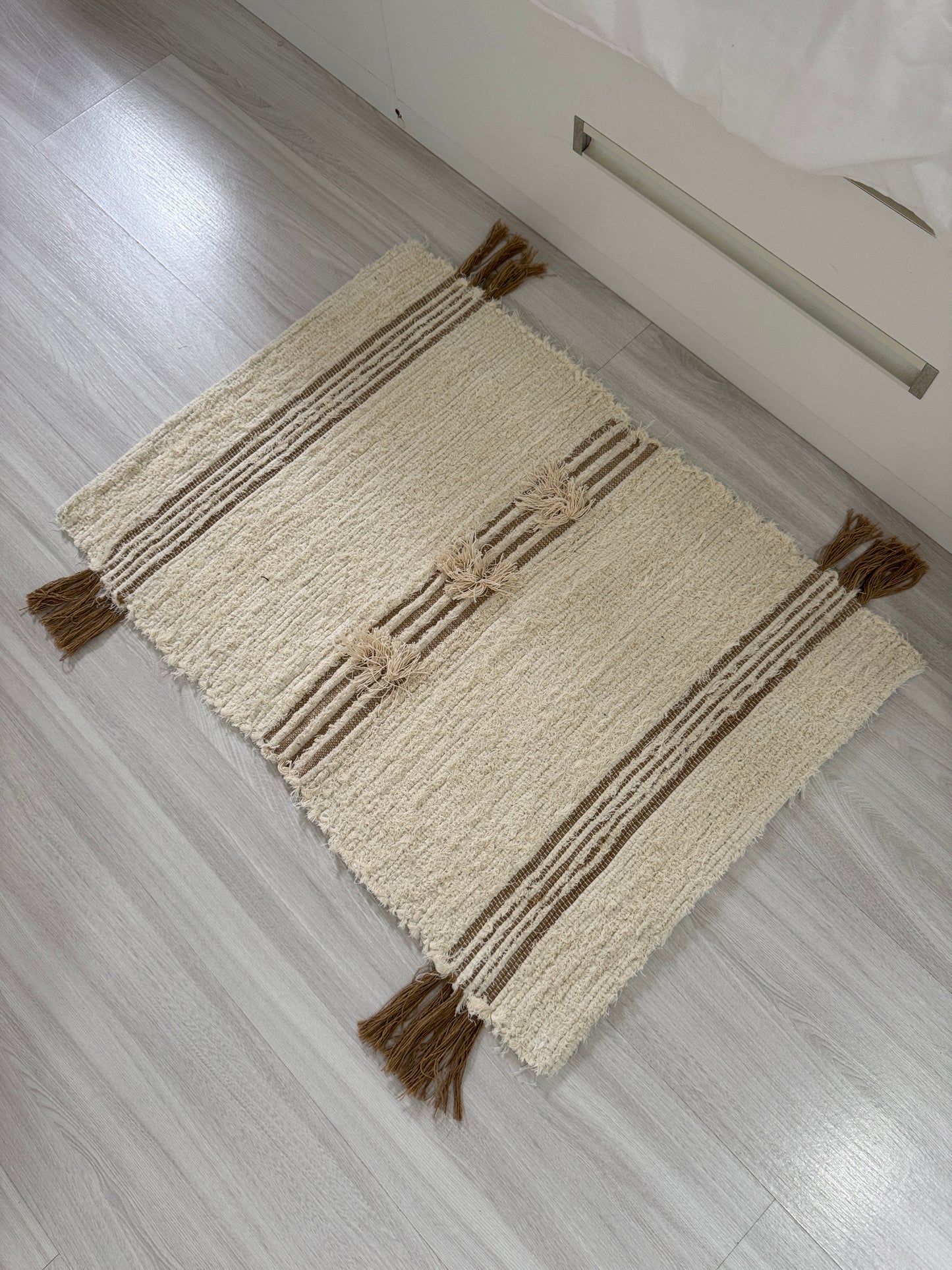 TAPETINHO LÚDICO SENSORIAL BEGE 50x80cm