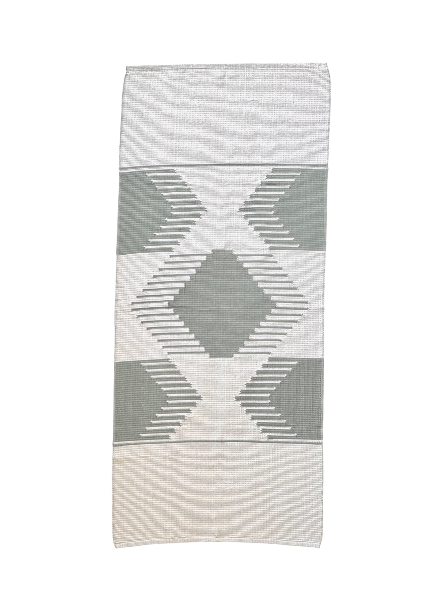 TAPETE MULTIUSO MINAS CRU COM CINZA 80X200cm