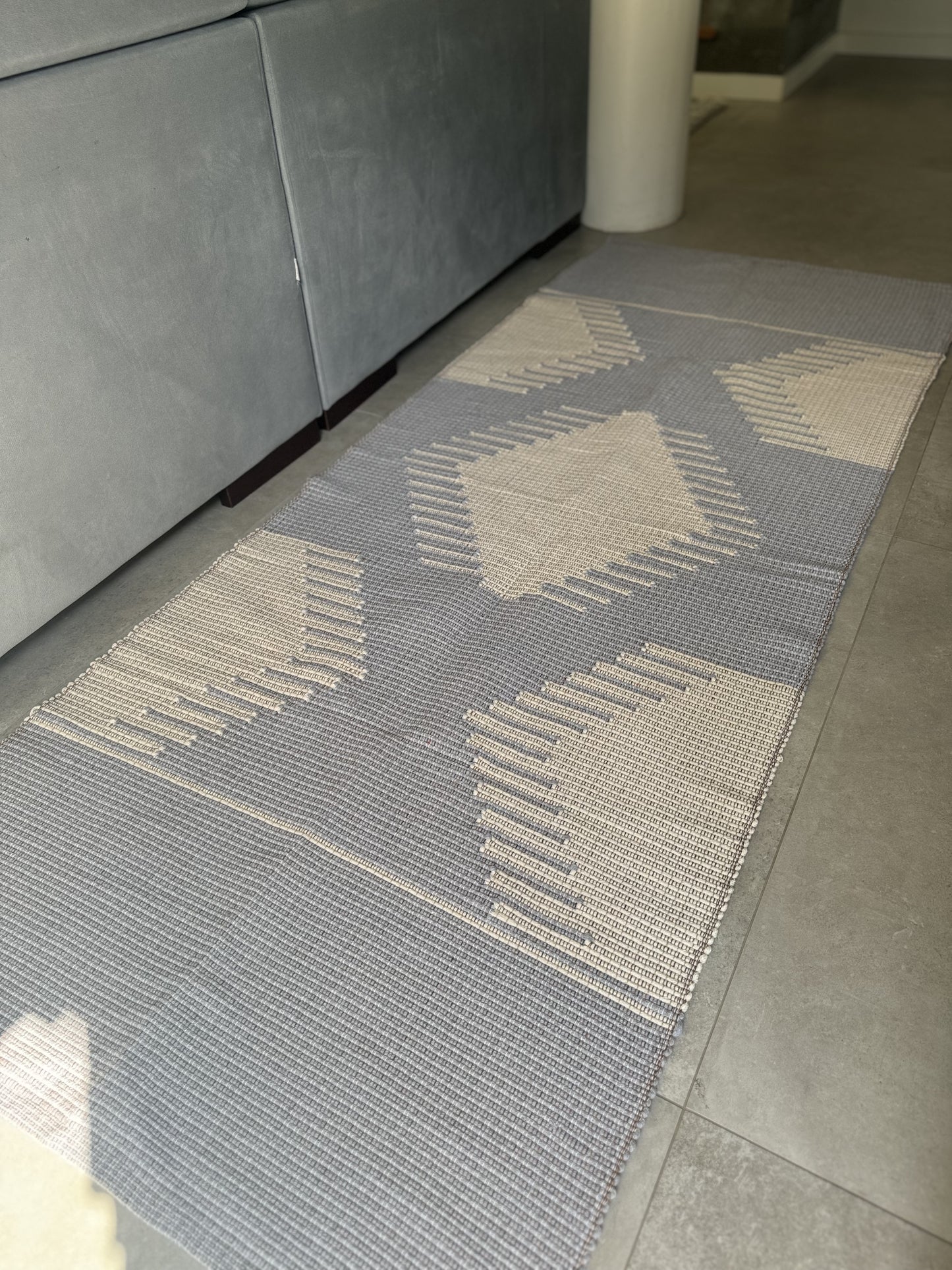 TAPETE MULTIUSO MINAS CINZA 80X200cm