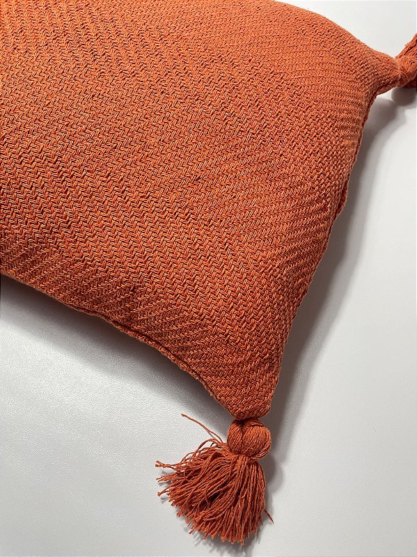 CAPA PARA ALMOFADA BOSSA TERRACOTA (BAGUETE)