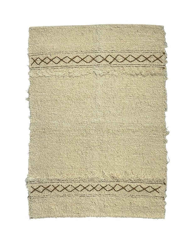 TAPETINHO FELPUDO BOHO CARAMELO 50x80cm