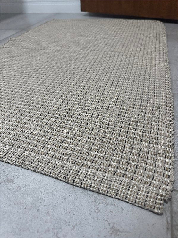 TAPETINHO TRAMA MESCLADA BEGE 50x80cm
