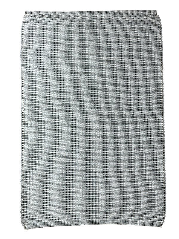 TAPETINHO TRAMA MESCLADA CINZA 50x80cm
