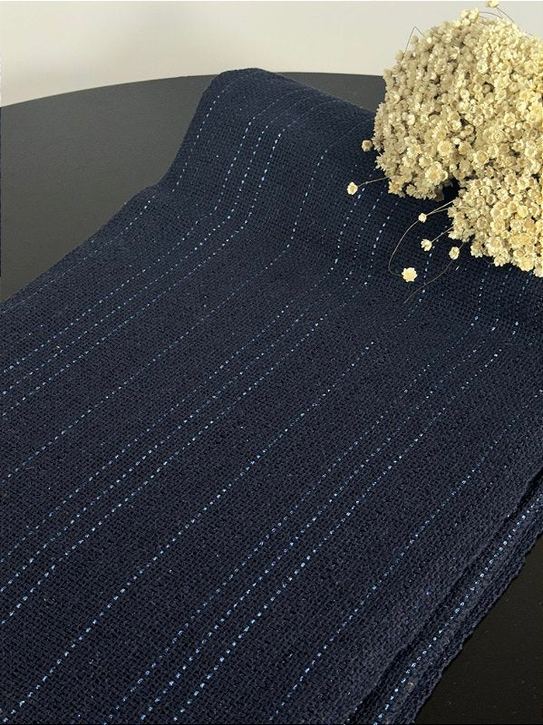 MANTA BRILHO AZUL MARINHO