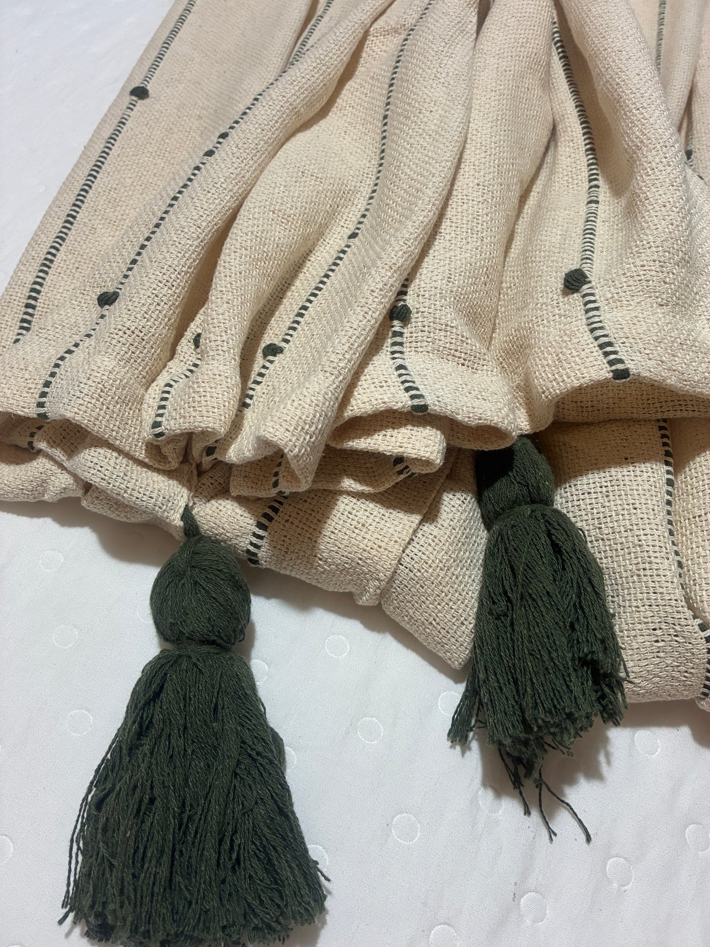 COMBINADO CAMA DOS SONHOS - Happy Boho Verde Musgo