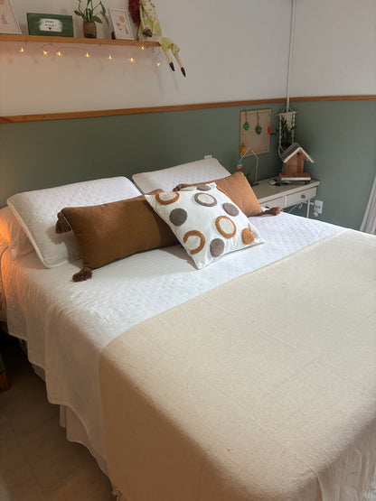 COMBINADO CAMA DOS SONHOS - Trio Conforto Caramelo