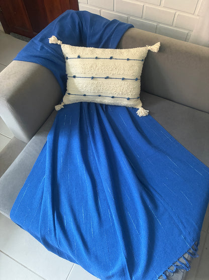 COMBINADO POLTRONINHA - Happy Boho Azul