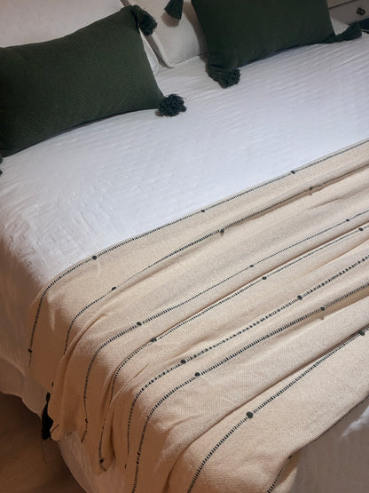 COMBINADO CAMA DOS SONHOS - Happy Boho Verde Musgo