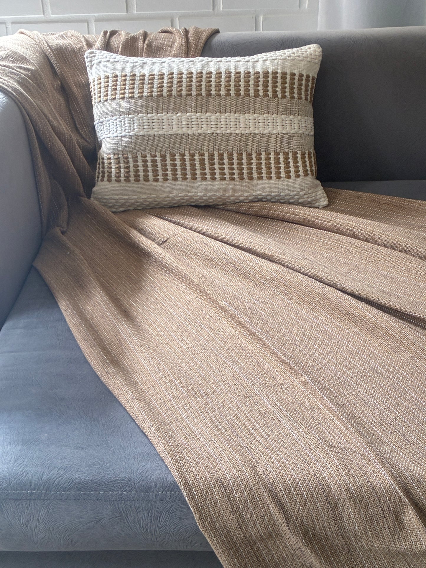 COMBINADO POLTRONINHA -  Cottage Caramelo