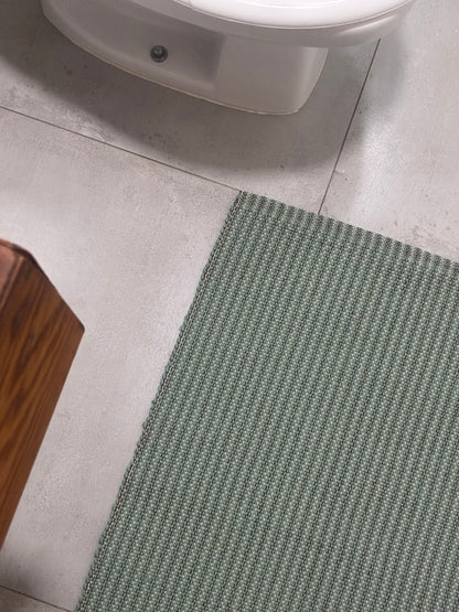 TAPETINHO TRAMA MESCLADA VERDE TIFFANY