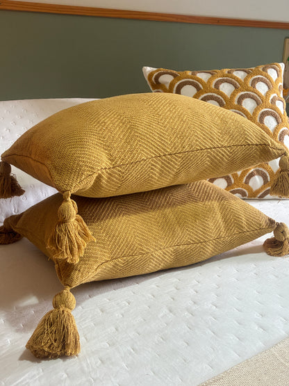 COMBINADO CAMA DOS SONHOS - Trio Conforto Mostarda