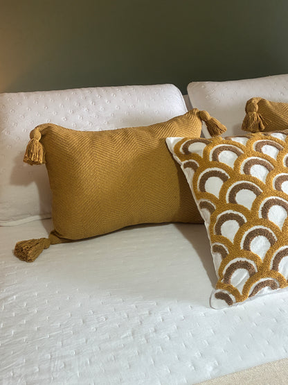 COMBINADO CAMA DOS SONHOS - Trio Conforto Mostarda