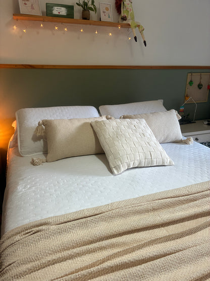 COMBINADO CAMA DOS SONHOS - Trio Conforto Cru