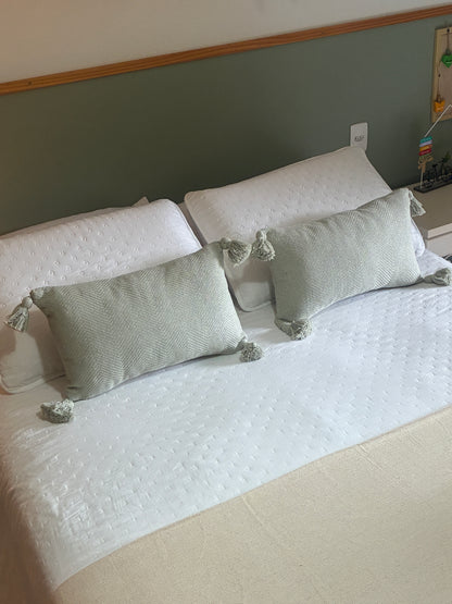 COMBINADO CAMA DOS SONHOS - Trio Conforto Sálvia