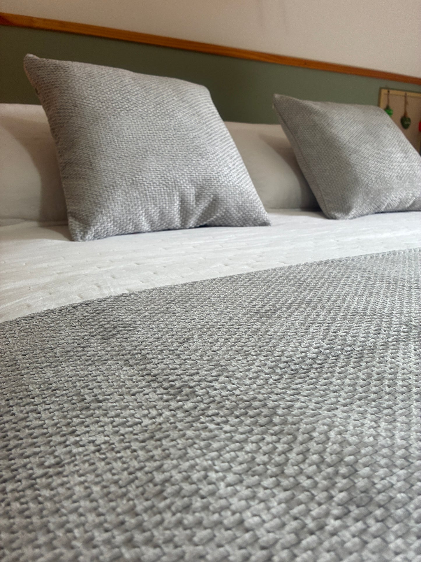 COMBINADO CAMA DOS SONHOS - Quarto de Hotel Cinza Lunar