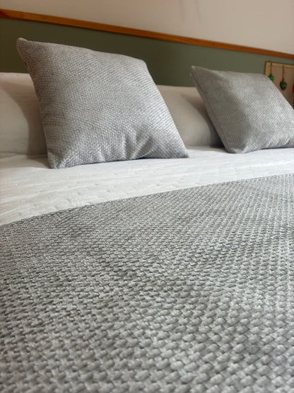 COMBINADO CAMA DOS SONHOS - Quarto de Hotel Cinza Lunar
