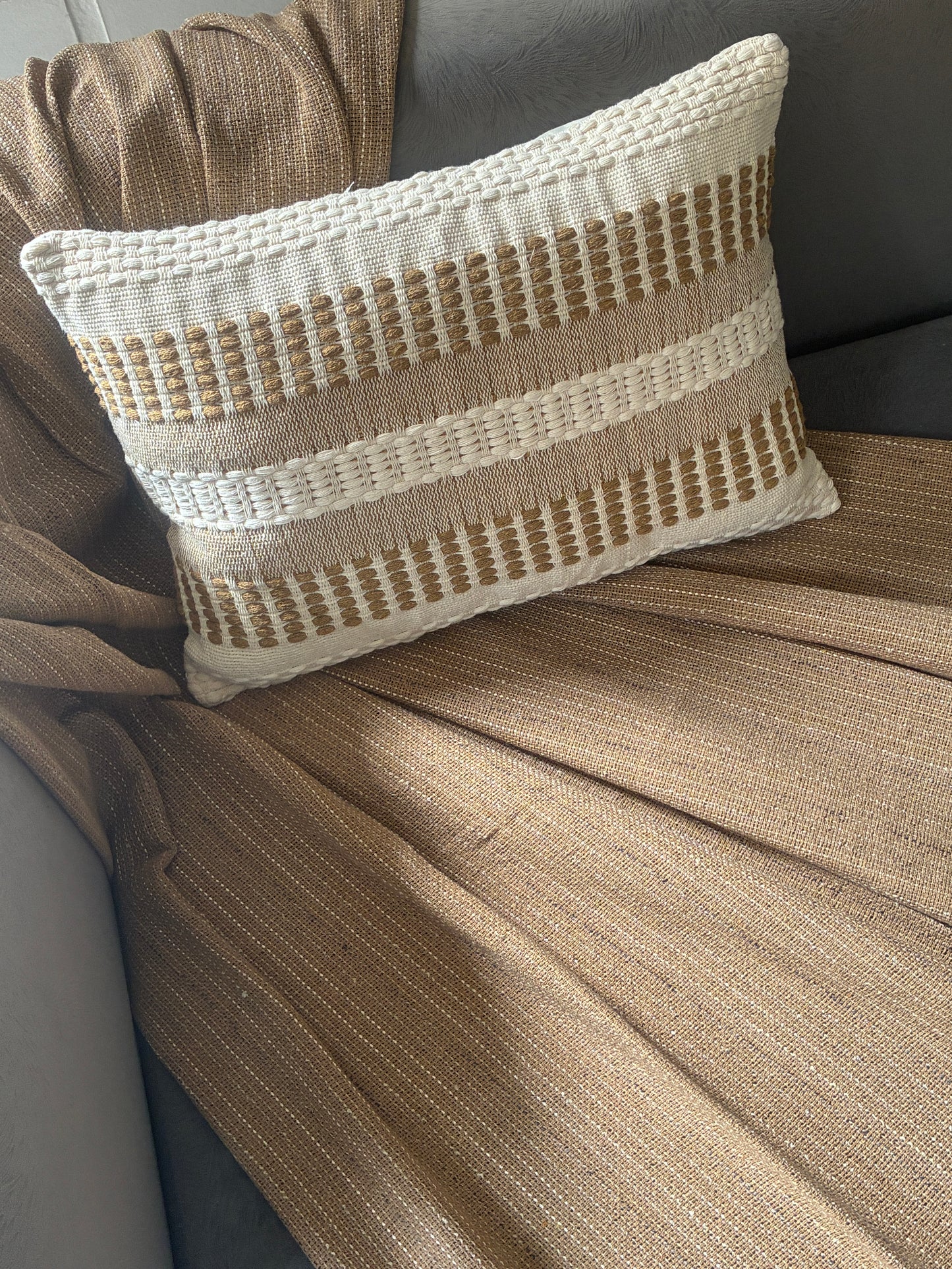 COMBINADO POLTRONINHA -  Cottage Caramelo