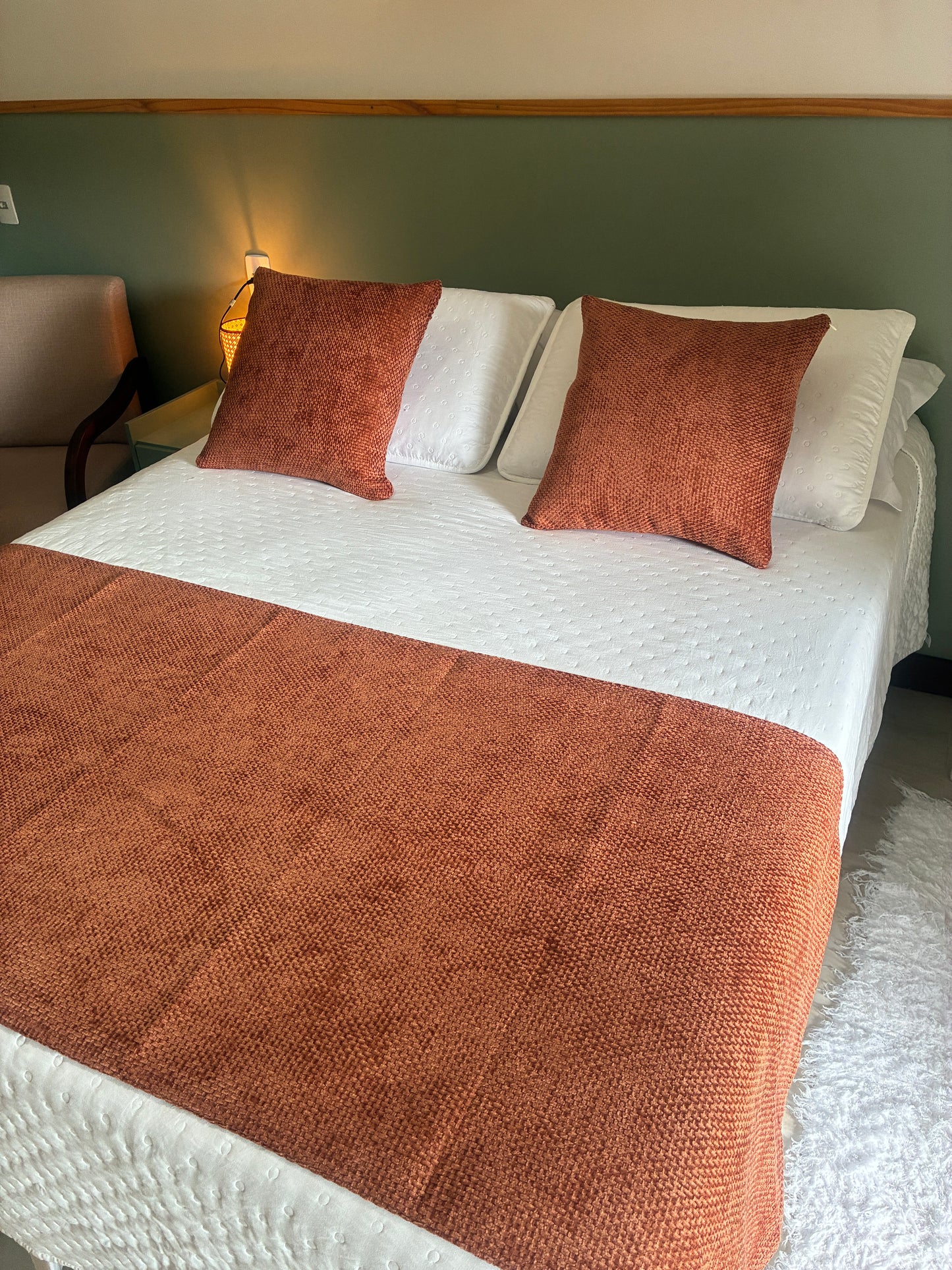COMBINADO CAMA DOS SONHOS - Quarto de Hotel Canela
