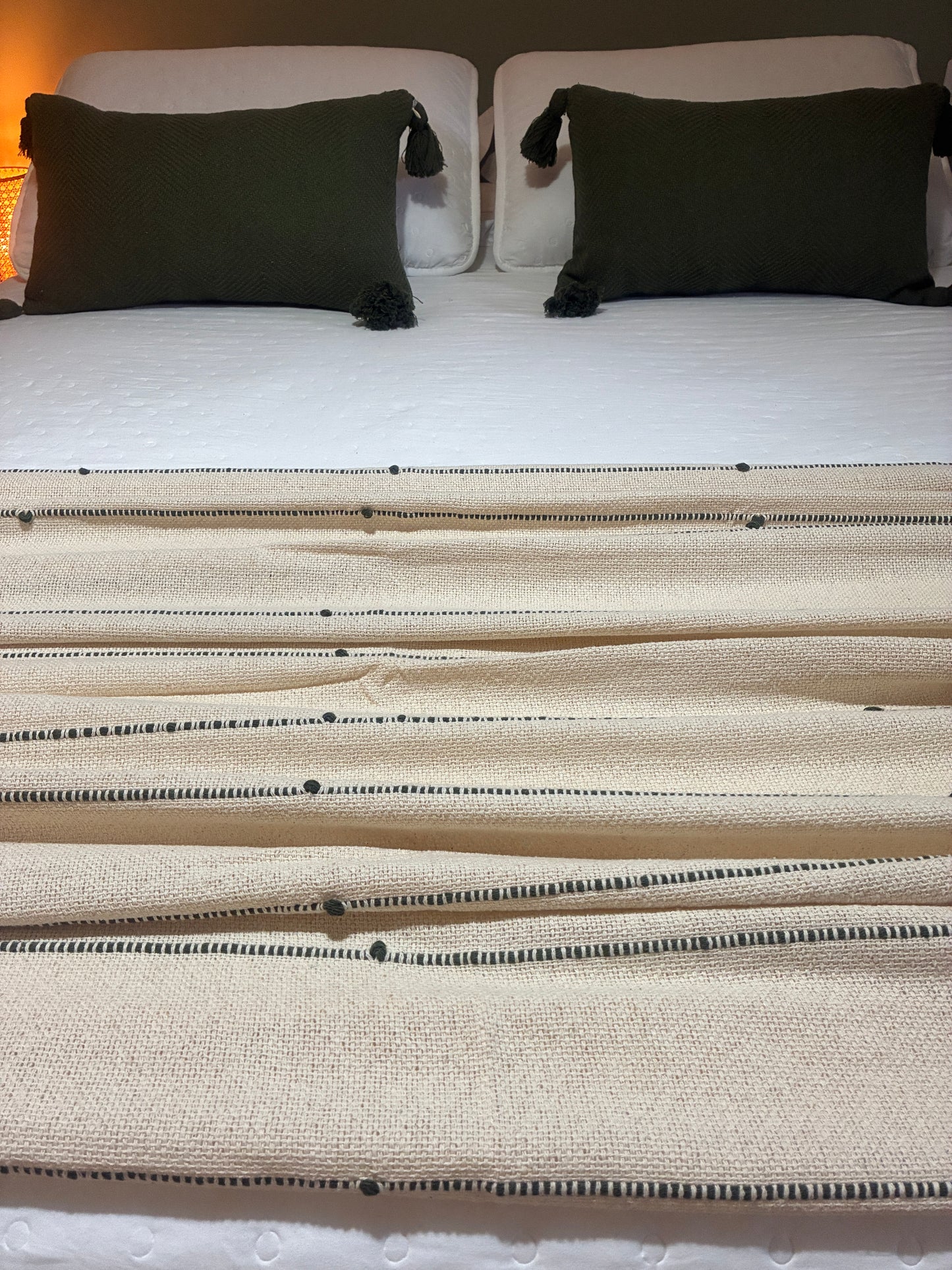 COMBINADO CAMA DOS SONHOS - Happy Boho Verde Musgo