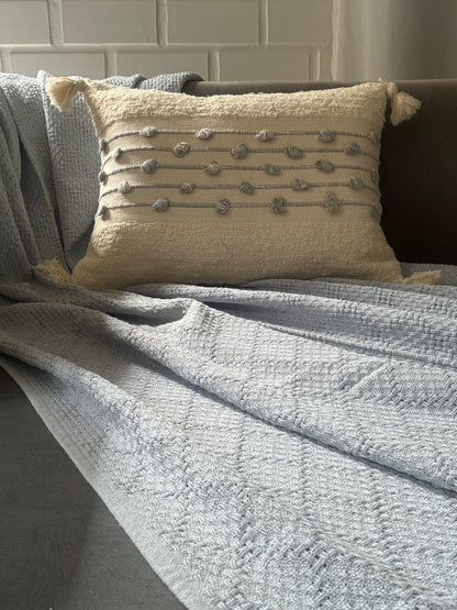 COMBINADO POLTRONINHA - Happy Boho Cinza