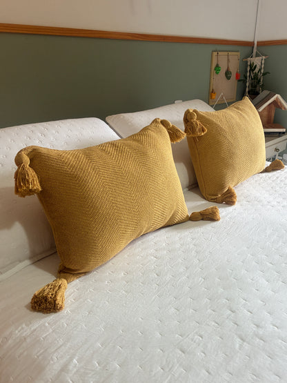 COMBINADO CAMA DOS SONHOS - Trio Conforto Mostarda