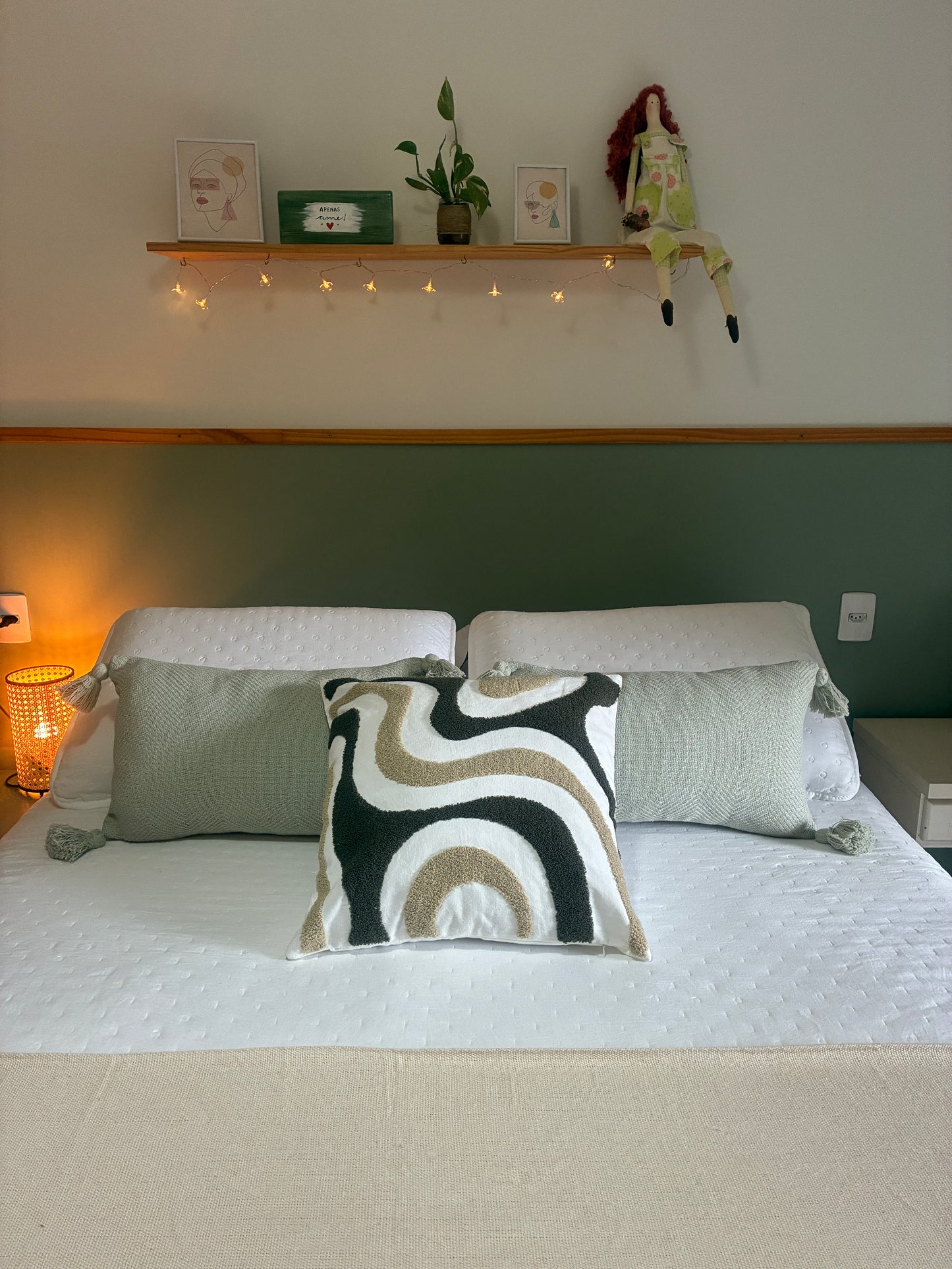 COMBINADO CAMA DOS SONHOS - Trio Conforto Sálvia