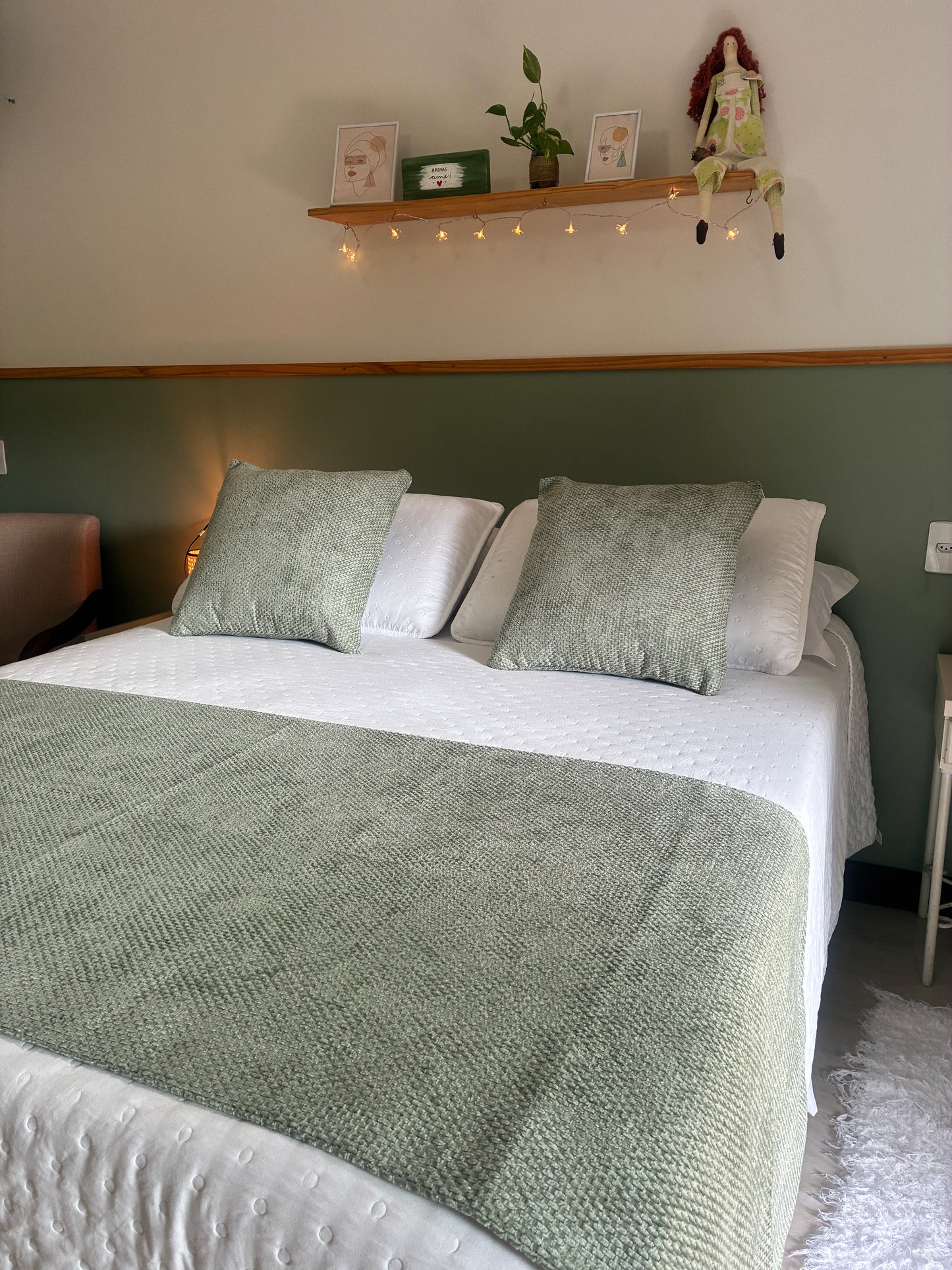 COMBINADO CAMA DOS SONHOS - Quarto de Hotel Menta