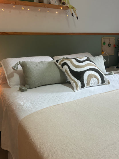 COMBINADO CAMA DOS SONHOS - Trio Conforto Sálvia