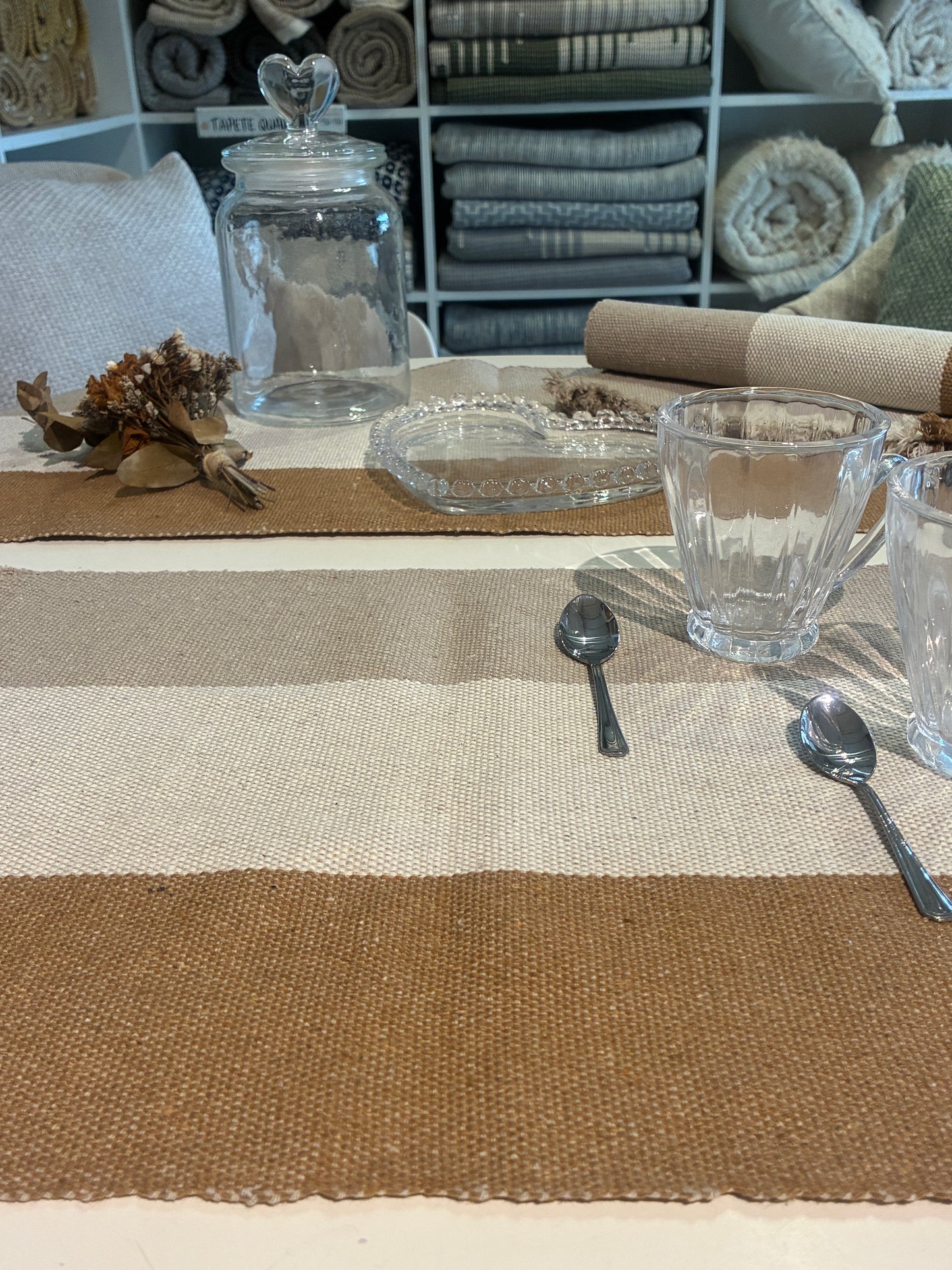 CONJUNTO AMERICANO 7 PEÇAS Capuccino