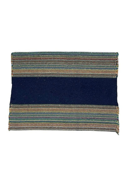 Conjunto Americano Artesanal azul com 7 peças