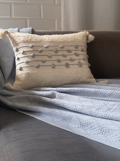 COMBINADO POLTRONINHA - Happy Boho Cinza