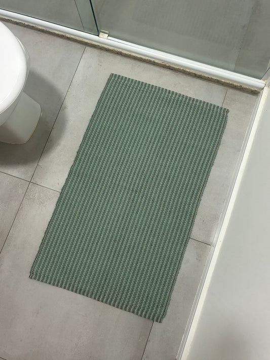 TAPETINHO TRAMA MESCLADA VERDE TIFFANY